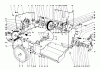 Toro 38160 (1132) - 1132 Snowthrower, 1987 (7000001-7999999) Ricambi TRACTION ASSEMBLY
