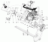 Toro 38162 (S-620) - S-620 Snowthrower, 1989 (9000001-9999999) Ricambi ENGINE ASSEMBLY