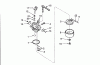 Toro 38175 - CCR Powerlite Snowthrower, 1991 (1000001-1999999) Ricambi CARBURETOR NO. 632552