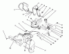 Toro 38171 - CCR Powerlite Snowthrower, 1992 (2000001-2999999) Ricambi CHUTE ASSEMBLY