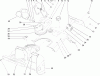 Toro 38172 - Powerlite Snowthrower, 2005 (250000001-250010000) Ricambi HOUSING, UPPER SHROUD, AND CHUTE ASSEMBLY