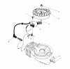 Toro 38180 - CCR 2000 Snowthrower, 1986 (6000001-6999999) Ricambi FLYWHEEL & MAGNETO ASSEMBLY