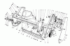 Toro 38180 - CCR 2000 Snowthrower, 1986 (6000001-6999999) Ricambi HOUSING ASSEMBLY