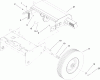 Toro 62925 - 206cc OHV Vacuum Blower, 2008 (280000001-280999999) Pièces détachées TRACTION AND WHEEL ASSEMBLY