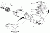 Toro 38185 - CCR 2000 Snowthrower, 1987 (7000001-7999999) Ricambi STARTER MOTOR & SWITCH HOUSING ASSEMBLY