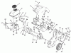 Toro 38190 - CCR 1000 Snowthrower, 1991 (1000001-1999999) Ricambi ENGINE ASSEMBLY (MODEL NO. 38195 ONLY)