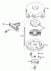 Toro 38210 (S-140) - S-140 Snowthrower, 1979 (9000001-9999999) Ricambi REWIND STARTER NO. 590537