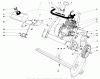 Toro 38235 (S-200) - S-200 Snowthrower, 1980 (0000001-0999999) Ricambi ENGINE ASSEMBLY (MODEL 38225)