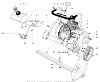 Toro 38235 (S-200) - S-200 Snowthrower, 1980 (0000001-0999999) Ricambi ENGINE ASSEMBLY (MODEL 38235)
