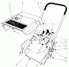 Toro 38232 (S-200) - S-200 Snowthrower, 1984 (4000001-4999999) Ricambi SHROUD & HANDLE ASSEMBLY