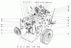 Toro 38240 (421) - 421 Snowthrower, 1979 (9000001-9999999) Ricambi TRACTION ASSEMBLY