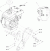 Toro 38272 (180) - Power Clear 180 Snowthrower, 2011 (311003001-311999999) Ricambi ENGINE AND MOUNTING ASSEMBLY