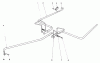 Toro 62933 - 5 hp Lawn Blower, 1978 (8000001-8999999) Ricambi HITCH KIT MODEL NO. 59087