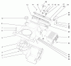 Toro 38421 (2500) - CCR 2500 Snowthrower, 1997 (7900001-7999999) Ricambi SHROUD ASSEMBLY