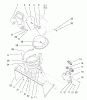 Toro 38442 (3650) - CCR 3650 Snowthrower, 2001 (210000001-210999999) Ricambi CHUTE ASSEMBLY