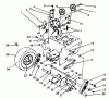 Toro 38525 (724) - 724 Power Shift Snowthrower, 1988 (8000001-8999999) Ricambi TRACTION DRIVE ASSEMBLY