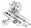 Toro 38525 (724) - 724 Power Shift Snowthrower, 1988 (8000001-8999999) Ricambi TRANSMISSION ASSEMBLY NO. 62-0190
