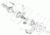 Toro 38525 (724) - 724 Power Shift Snowthrower, 1989 (9000001-9999999) Ricambi DIFFERENTIAL KIT MODEL NO. 38038 (OPTIONAL)
