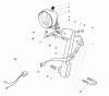 Toro 38525 (724) - 724 Power Shift Snowthrower, 1989 (9000001-9999999) Ricambi LIGHT KIT NO. 66-7950 (OPTIONAL)