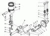 Toro 58410 - 2 hp Edger, 1987 (7000001-7999999) Ricambi CRANKSHAFT ASSEMBLY
