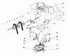Toro 38543 (824) - 824 Power Shift Snowthrower, 1994 (4900001-4999999) Ricambi ENGINE ASSEMBLY
