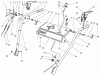 Toro 38540 (824) - 824 Power Shift Snowthrower, 1997 (7900001-7999999) Ricambi HANDLE ASSEMBLY