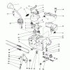 Toro 38545 (828) - 828 Power Shift Snowthrower, 1989 (9000001-9999999) Ricambi TRACTION LINKAGE ASSEMBLY