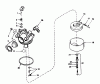 Toro 58432 - 2-Cycle Edger, 1989 (9000001-9999999) Ricambi CARBURETOR TECUMSEH NO. 632515