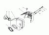 Toro 59255 - Replacement Engine, 2-Cycle (Zone Start), 1984 (4000001-4999999) Ricambi MUFFLER ASSEMBLY