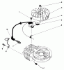 Toro 59260 - Replacement Engine, 2-Cycle, 1985 (500001-599999) Ricambi FLYWHEEL & MAGNETO ASSEMBLY