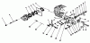 Toro 59260 - Replacement Engine, 2-Cycle, 1985 (500001-599999) Ricambi GOVERNOR ASSEMBLY