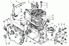 Toro 59265 - Replacement Engine, 4-Cycle, 1984 (4000001-4999999) Ricambi CRANKCASE ASSEMBLY