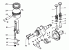 Toro 59270 - Replacement Engine, 4-Cycle, 1984 (4000001-4999999) Listas de piezas de repuesto y dibujos CRANKSHAFT ASSEMBLY