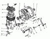 Toro 62005 (T500) - Generator, T500, 1985 (5000001-5999999) Ricambi ENGINE ASSEMBLY