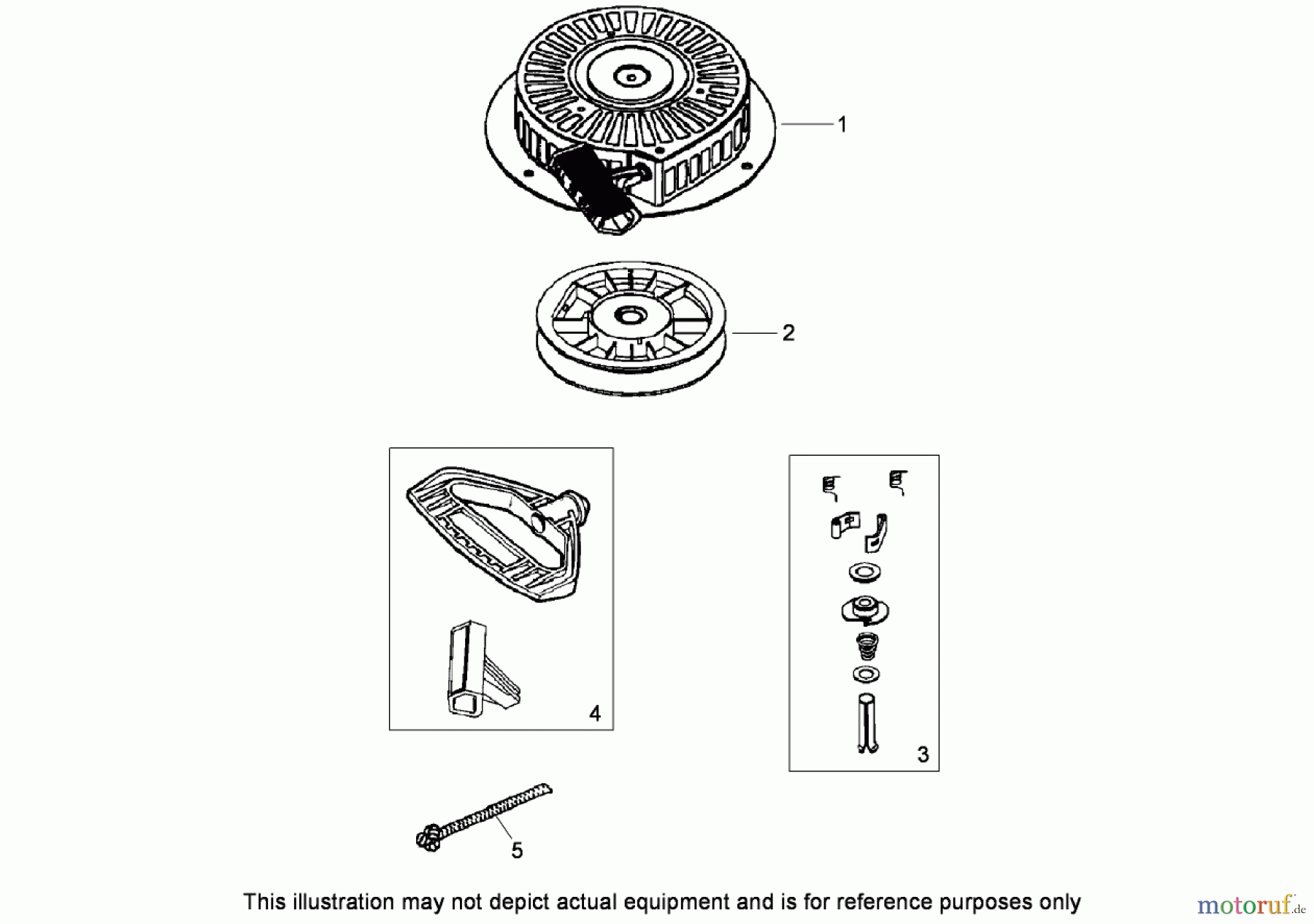  Toro Neu Snow Blowers/Snow Throwers Seite 2 38640 (1028 LXE) - Toro Power Max 1028 LXE Snowthrower, 2005 (250000001-250010000) REWIND STARTER NO. 590749 TECUMSEH HMSK100-159494Y