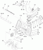 Toro 38818 (722 E) - 722 E Power Throw Snowthrower, 2012 (SN 312000001-312999999) Ricambi AUGER HOUSING ASSEMBLY
