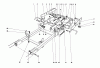Toro 59138 - 36" Snowthrower, 1980 (0000001-0999999) Ricambi CARRIER FRAME ASSEMBLY