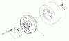 Toro 59160 - 36" Snowthrower, 1984 (4000001-4999999) Ricambi WHEEL WEIGHT KIT