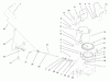 Toro 79263 - 42" Snowthrower, 260 Series Lawn and Garden Tractors, 2000 (200000001-200999999) Ricambi CHUTE ASSEMBLY