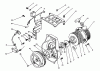 Toro 62030 (T3000) - Generator, T3000, 1983 (3000001-3999999) Ricambi RECOIL STARTER ASSEMBLY