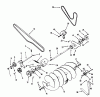 Toro 79360 - 42" Snowthrower, 300 Series Garden Tractors, 1993 (3900001-3999999) Ricambi AUGER ASSEMBLY