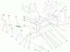 Toro 79360 - 42" Snowthrower, 300 Series Garden Tractors, 2001 (210000001-210999999) Ricambi HOUSING AND ATTACHMENT SYSTEM
