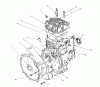 Toro 62040 (T4000D) - Generator, T4000D, 1984 (4000001-4999999) Ricambi ENGINE ASSEMBLY