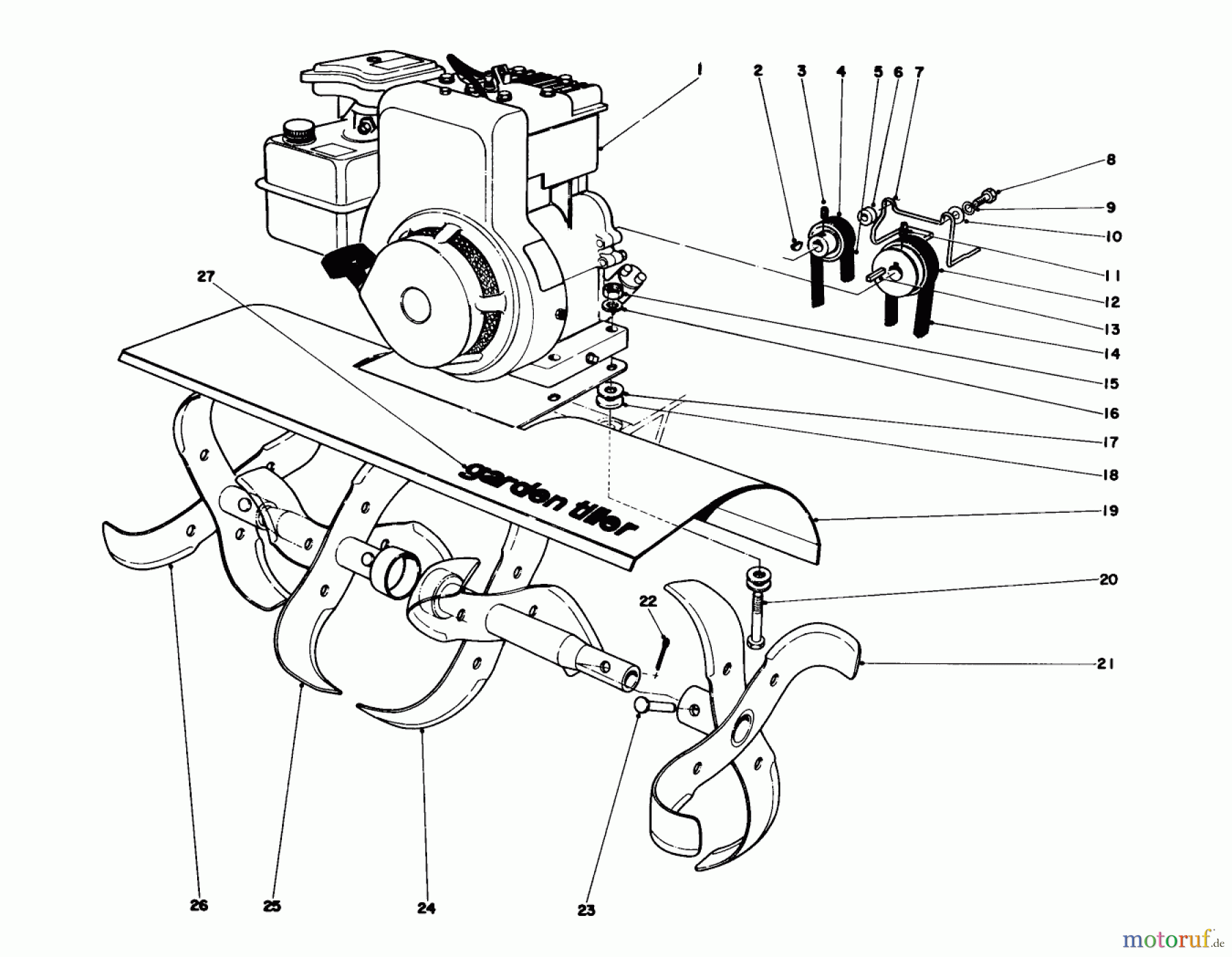 Toro Neu Tillers/Cultivators 58231 - Toro 26