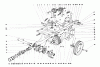 Toro 58231 - 26" Tiller, 1974 (4001270-4999999) Ricambi CHASSIS ASSEMBLY