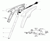Toro 51216 (900) - 900 Electric Trimmer, 1981 (1000001-1999999) Listas de piezas de repuesto y dibujos HANDLE ASSEMBLY