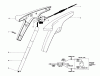 Toro 51217 (900) - 900 Electric Trimmer, 1981 (1000001-1999999) Listas de piezas de repuesto y dibujos HANDLE ASSEMBLY
