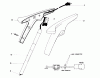 Toro 51225 (900) - 900 Electric Trimmer, 1982 (2000001-2999999) Listas de piezas de repuesto y dibujos HANDLE ASSEMBLY