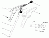 Toro 51230 (910) - 910 Electric Trimmer, 1988 (8000001-8999999) Listas de piezas de repuesto y dibujos HANDLE ASSEMBLY