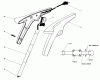 Toro 51235 (910) - 910 Electric Trimmer, 1987 (7000001-7999999) Listas de piezas de repuesto y dibujos HANDLE ASSEMBLY